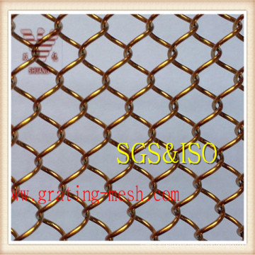 Hot-Dipped Galvanized Chain Link Fence Mesh